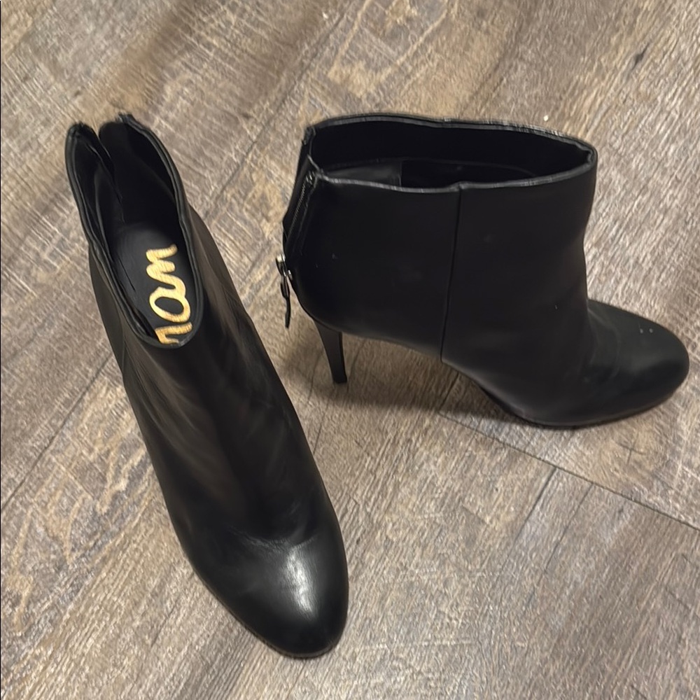 Sam Edelman leather ankle booties